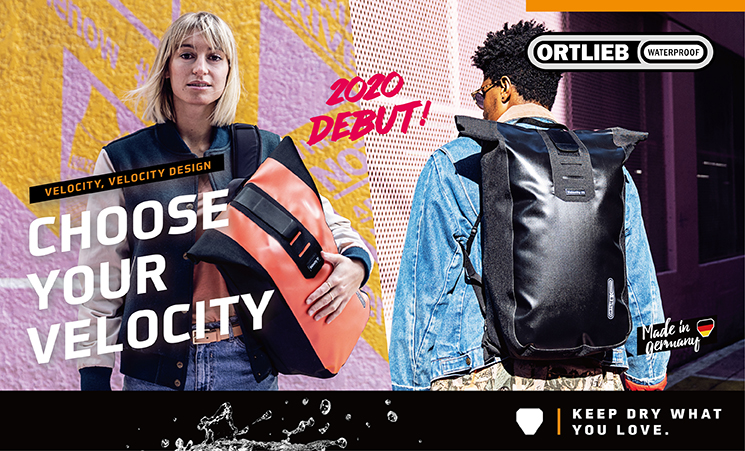 リリース情報】ORTLIEB_ヴェロシティ&ヴェロシティデザイン（17・23L 